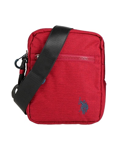 U.S.POLO ASSN. Across-body bag Burgundy 100% Polyester