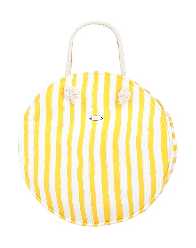 MANILA GRACE Handbags Yellow Textile fibers