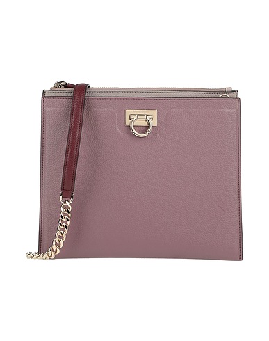 FERRAGAMO Across-body bag Khaki Calfskin