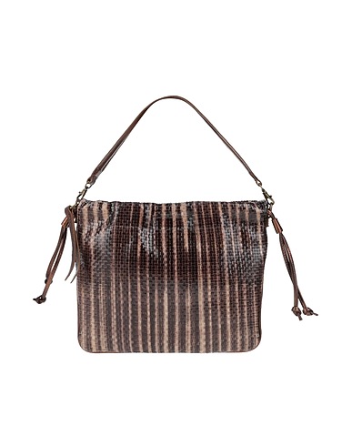 CORSIA Handbag Bronze Soft Leather