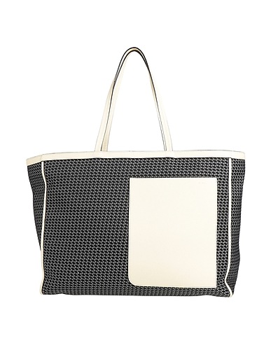 VALEXTRA Handtasche Elfenbein 64% Polyamid, 34% Polyester, 2% Kevlar®, Kalbsleder