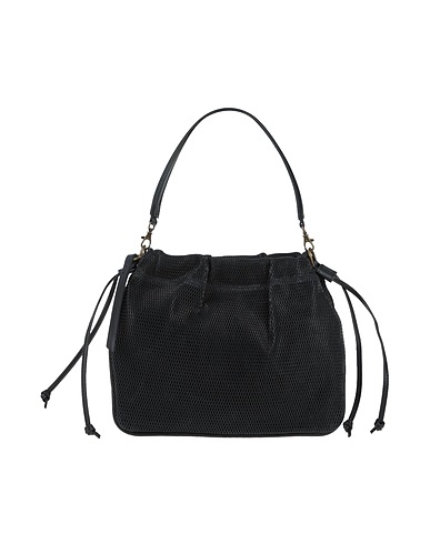 CORSIA Handbag Black Soft Leather