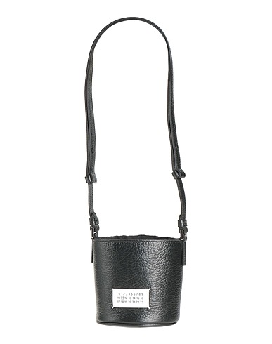 MAISON MARGIELA Shoulder bag Black 100% Bovine leather, Polyester