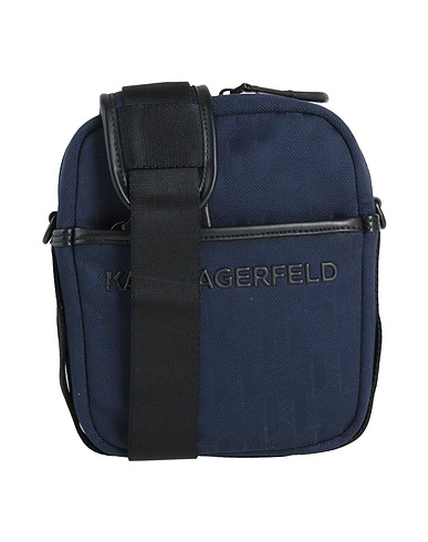 KARL LAGERFELD Borsa a tracolla K/OTTO CROSSBODY
 Blu navy 26% Poliestere, 25% Cotone, 25% Acetato, 24% Poliuretano