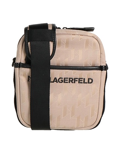KARL LAGERFELD Across-body bag K/OTTO CROSSBODY
 Light brown 26% Polyester, 25% Cotton, 25% Acetate, 24% Polyurethane
