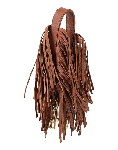 SEE BY CHLOÉ Bag accessories & charms Tan 100% Bovine leather