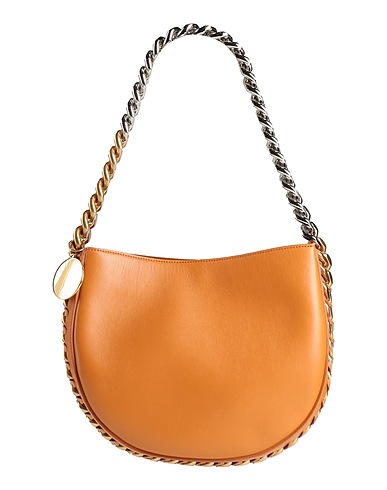 STELLA McCARTNEY Borsa a spalla Cuoio 51% Poliestere, 49% Poliuretano
