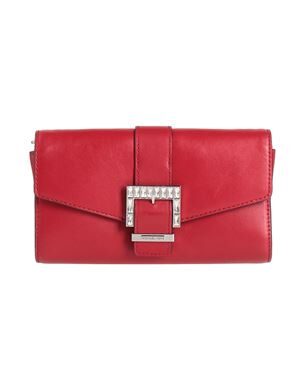 MICHAEL MICHAEL KORS MD CLUTCH ハンドバッグ レッド レディース