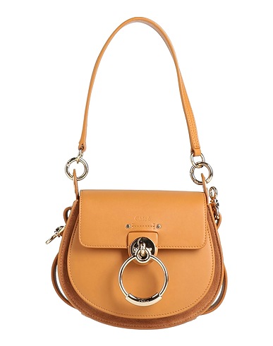 CHLOÉ Handbag Camel Leather