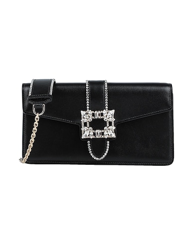 ROGER VIVIER Across-body bag Black Leather
