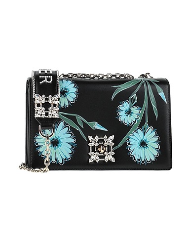 ROGER VIVIER クロスボディバッグ ブラック 革