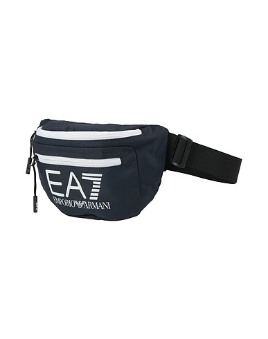 EA7 Belt Bags Navy blue 100% Polyester