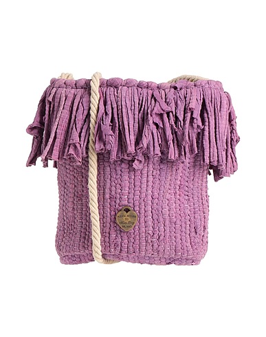 MIA BAG Borsa a tracolla Malva 100% Cotone
