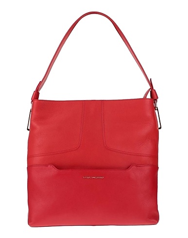 PIQUADRO Handbag Red Bovine leather