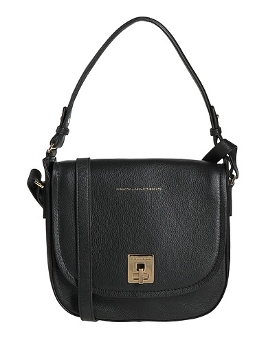 PIQUADRO ハンドバッグ ブラック 牛革