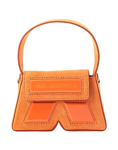 KARL LAGERFELD Handtasche K/KHEOPS NANO BAG
 Orange 100% Rindsleder
