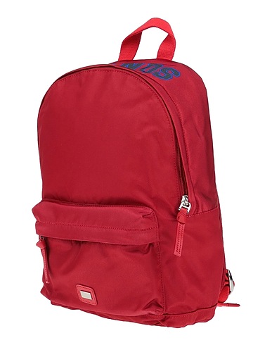 DOLCE&GABBANA Rucksack & bumbag Red 90% Nylon, 10% Calfskin