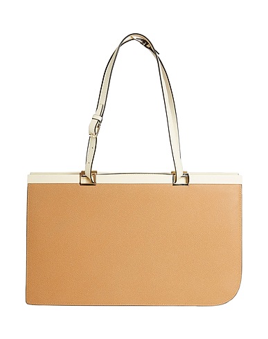 VALEXTRA Handbag KHAKI Calfskin