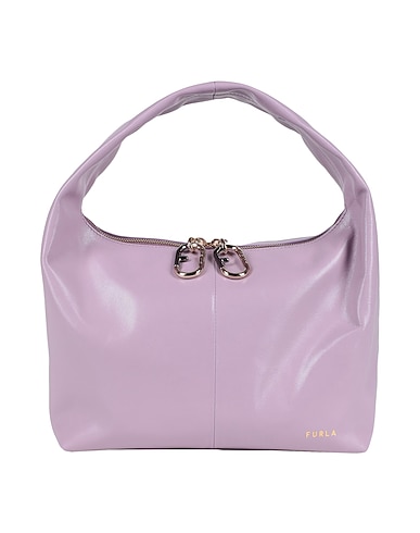 FURLA Handbag FURLA GINGER S HOBO
 Lilac 100% Calfskin