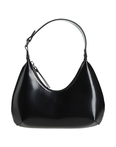 BY FAR Handtasche Schwarz 100% Rindsleder