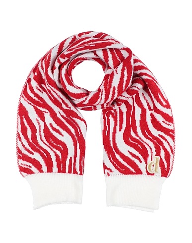 DIMORA Scarves and foulards Red 60% Acrylic, 14% Polyamide, 10% Textile fibres, 8% Viscose, 8% Wool