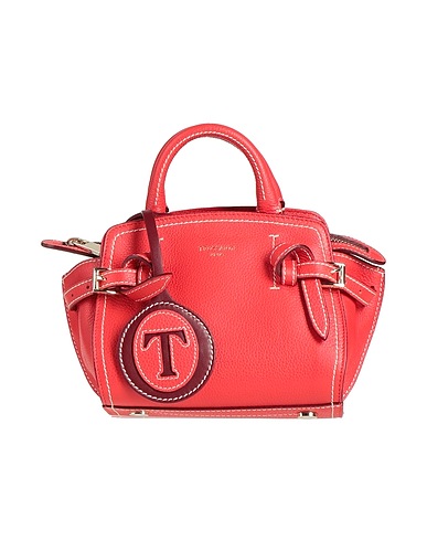 TRUSSARDI Borsa a mano Rosso Pelliccia di vitello