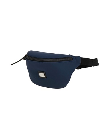 DOLCE&GABBANA Rucksack & bumbag Blue 47% Nylon, 38% Calfskin, 15% Elastane