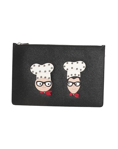 DOLCE&GABBANA Handbag Black 100% Calfskin