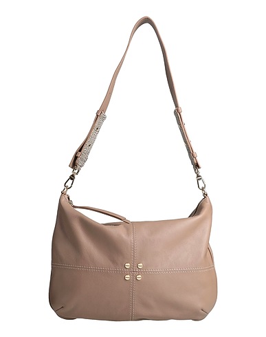 BORBONESE Shoulder bag Light brown 100% Soft Leather