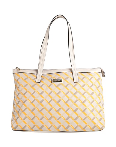 BORBONESE Handbag Grey 100% Polyamide, Polyurethane