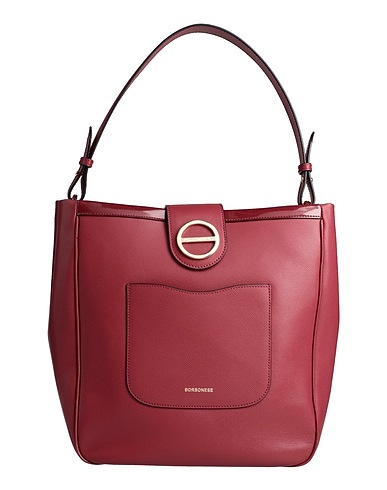 BORBONESE Borsa a mano Bordeaux 85% Pelle, 15% PVC - Polivinilcloruro