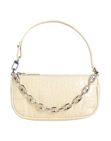 BY FAR Handbag Off white 100% Cowhide