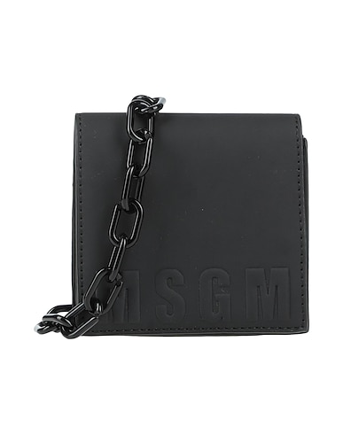 MSGM Bags Black 100% Polyurethane