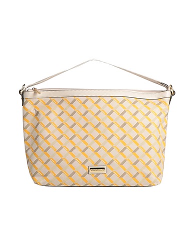 BORBONESE Borsa a mano Beige 100% Poliammide, Poliuretano