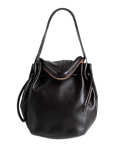 BOTTEGA VENETA Handbag Dark brown Soft Leather