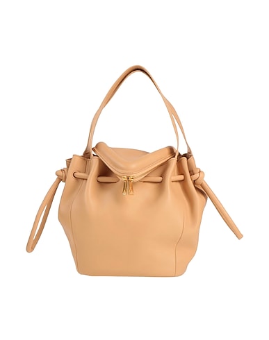 BOTTEGA VENETA Handbag Camel Soft Leather