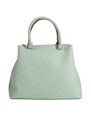 CAFèNOIR Handbag Sage green 100% Polyurethane