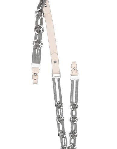 MARNI Accessori borsa e charm Cipria 80% Ottone, 20% Pelle di bovino