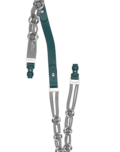 MARNI Accessori borsa e charm Verde 80% Ottone, 20% Pelle di bovino