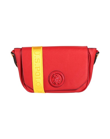 U.S.POLO ASSN. Across-body bag Red 100% Polyurethane