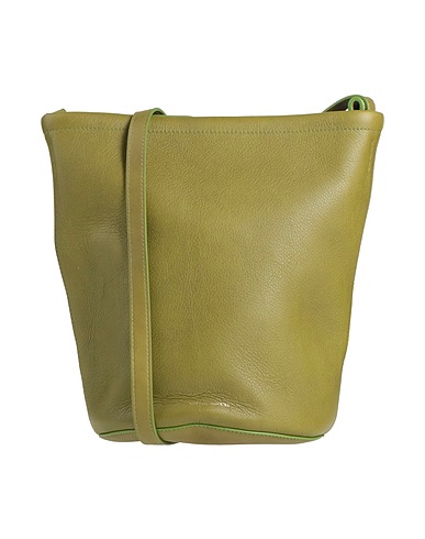 MANSUR GAVRIEL Borsa a tracolla Verde militare Pelle