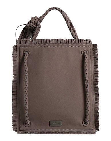 VALENTINO GARAVANI Handbag Khaki Textile fibers