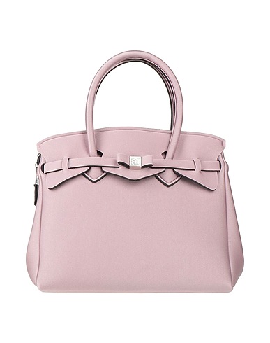 SAVE MY BAG Borsa a mano Lilla 50% PEEK (Polietere - Etere - Chetone), 40% Poliestere, 10% Elastan