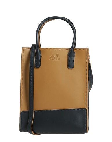 IL BISONTE Handbag Military green Soft Leather