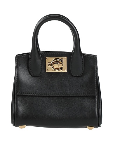 FERRAGAMO Handbag Black Calfskin