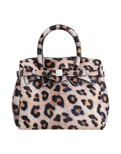 SAVE MY BAG Handbag Beige 50% PEEK (Polyether - Ether - Ketone), 40% Polyester, 10% Elastane