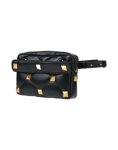 VALENTINO GARAVANI Belt Bags Black Soft Leather