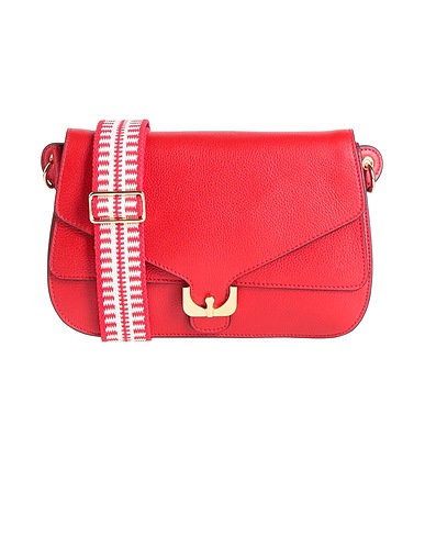 COCCINELLE Across-body bag Red Soft Leather