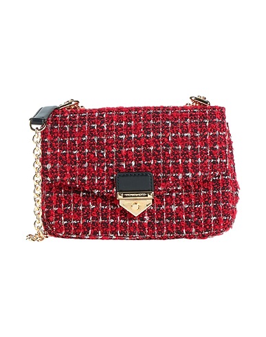 MICHAEL MICHAEL KORS クロスボディバッグ レッド ポリエステル 50% / ウール 50%