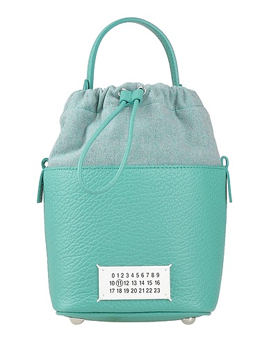 MAISON MARGIELA Handbag Sage green 100% Cow leather